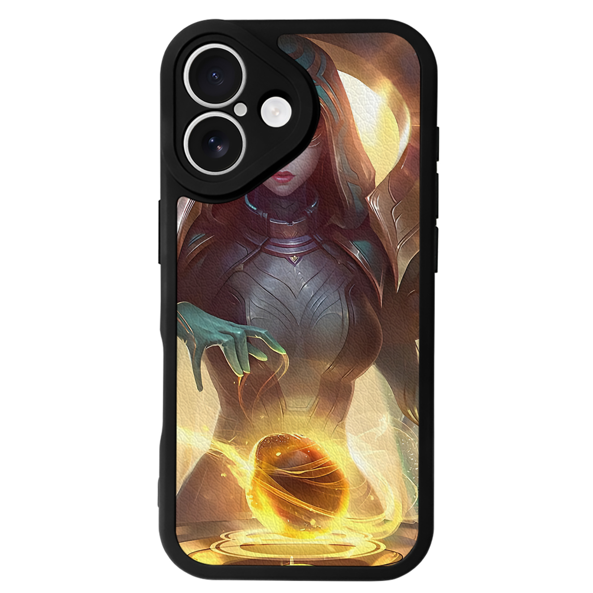リーグ・オブ・レジェンド League of Legends LOL 【iPhone 16シリーズ対応】シリコンスマホケース（レザー調） 材質：シリコン